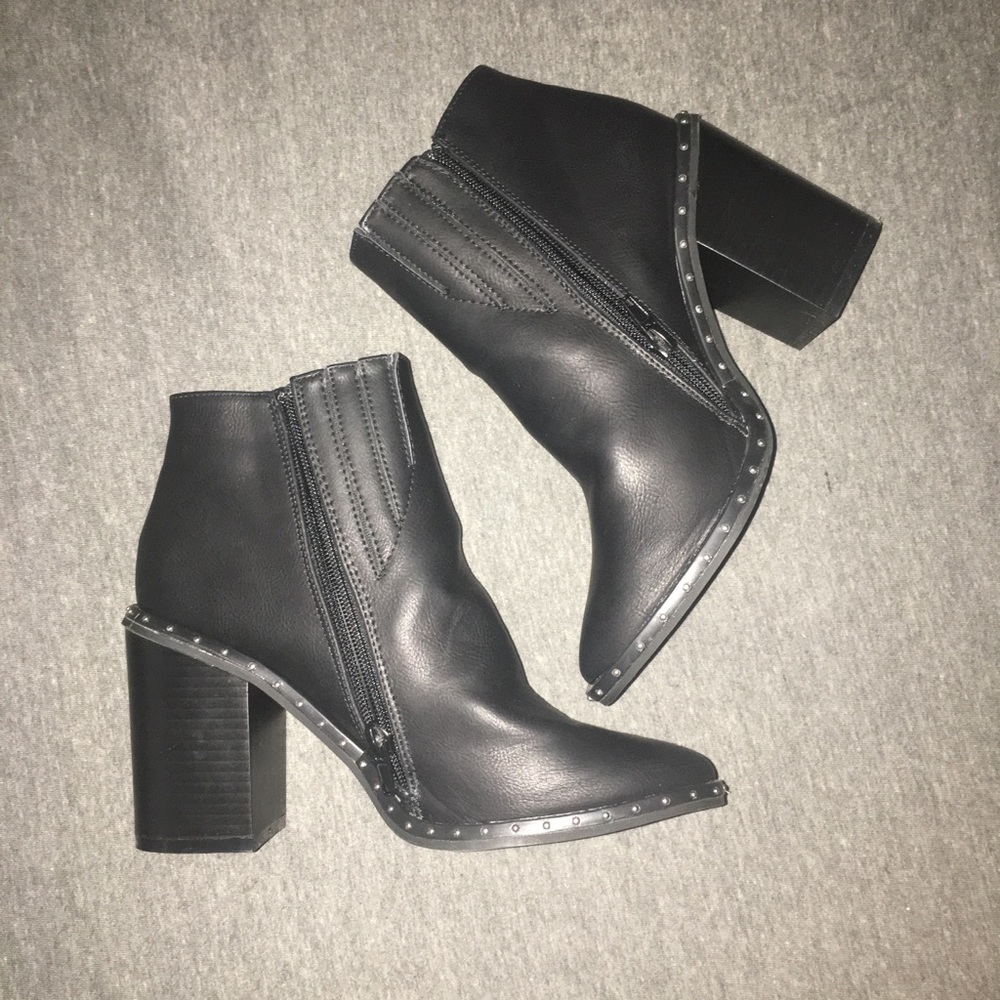 Black booties